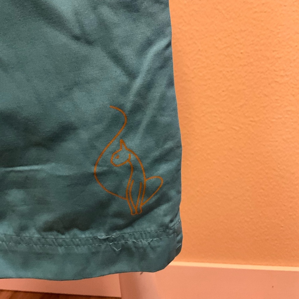 Baby Phat Teal Scrub Pants 5XL NWT